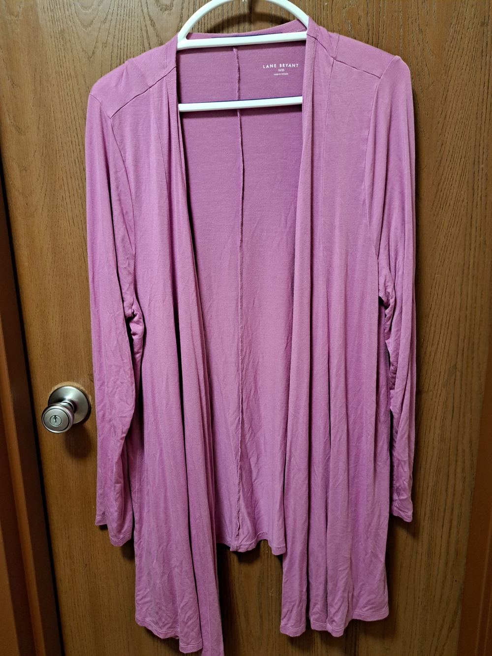 Lane Bryant Open-Front Drape Cardigan